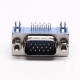 D-sub Male Connector Right Angled 15 Pin staking type D-sub Male Connector Right Angled 15 Pin staking type