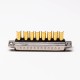D SUB Power 8W8 Connector 180 Degree Male Solder Type for Cable with Staking D SUB Power 8W8 Connector 180 Degree Male Solder Type for Cable with Staking