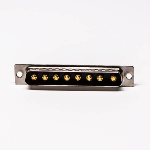 D SUB Power 8W8 Connector 180 Degree Male Solder Type for Cable with Staking D SUB Power 8W8 Connector 180 Degree Male Solder Type for Cable with Staking