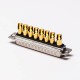 D SUB Power 8W8 Connector 180 Degree Male Solder Type for Cable with Staking D SUB Power 8W8 Connector 180 Degree Male Solder Type for Cable with Staking