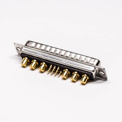 D SUB Power Connector 13W6 Solder Type Male Straight for Cable Staking Type