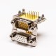 D SUB Stacked Connector 15Pin Male 90° 19.05 Staking type White Receptacle For PCB Mount D SUB Stacked Connector 15Pin Male 90° 19.05 Staking type White Receptacle For PCB Mount