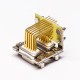 D SUB Stacked Connector 15Pin Male 90° 19.05 Staking type White Receptacle For PCB Mount D SUB Stacked Connector 15Pin Male 90° 19.05 Staking type White Receptacle For PCB Mount