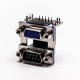 D sub Stacked Connector Degree Staking Type Though Hole for PCB Mount D sub Stacked Connector Degree Staking Type Though Hole for PCB Mount