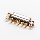 D SUB Staking Female Power 9W4 R/A Solder Type For PCB Mount D SUB Staking Female Power 9W4 R/A Solder Type For PCB Mount