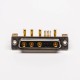 D SUB Staking Female Power 9W4 R/A Solder Type For PCB Mount D SUB Staking Female Power 9W4 R/A Solder Type For PCB Mount