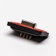 D sub Waterproof 4 Pin Female Straight Machined Connector for Cable D sub Waterproof 4 Pin Female Straight Machined Connector for Cable