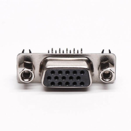 DB 15 90° High Density Staking Type Though Hole for Pcb Mount DB 15 90° High Density Staking Type Though Hole for Pcb Mount