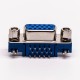 DB 15 pin 90° Degree High Density Female Blue Though Hole for PCB Mount 20pcs