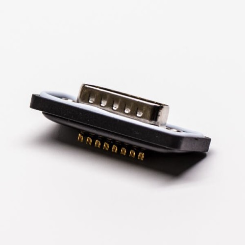 DB 15 Waterproof Male 180° Machined Cable Connector Solder Type DB 15 Waterproof Male 180° Machined Cable Connector Solder Type