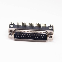 DB 25 Connector Male Solder Type 25 pin 2 Rows 13 et 12 Nickel 20pcs