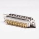 DB 25 Male Connector used with Coaxial Cable Straight Solder Type DB 25 Male Connector used with Coaxial Cable Straight Solder Type