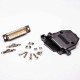 DB 25 Male Connector used with Coaxial Cable Straight Solder Type 20pcs DB 25 Male Connector used with Coaxial Cable Straight Solder Type 20pcs