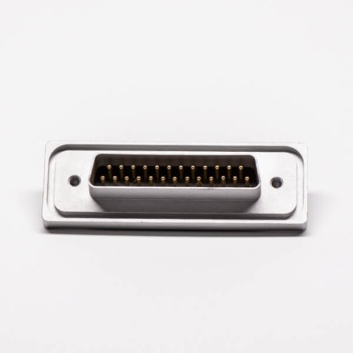 DB 25 Waterproof Straight Male Cable Connector Solder Type DB 25 Waterproof Straight Male Cable Connector Solder Type