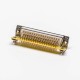 DB 50 Pin Connector Right Angled Female Mechined Pin Solder Type DB 50 Pin Connector Right Angled Female Mechined Pin Solder Type