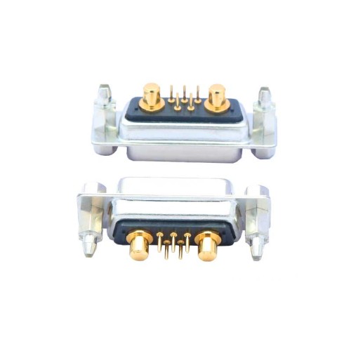 DB 7W2 Female 90° Through Hole 10A 20A 30A 40A Machine pin