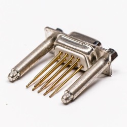 DB 9 PCB Mount Straight Female staking Type Through Hole for PCB Mount
