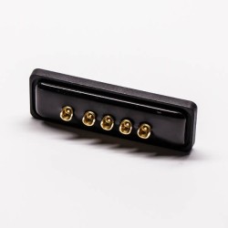 DB IP67 Female Straight 5w5 Machined Connector for Cable Solder Type 20pcs