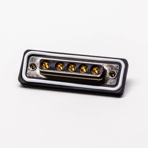 DB IP67 Female Straight 5w5 Machined Connextor for Cable Solder Type DB IP67 Female Straight 5w5 Machined Connextor for Cable Solder Type