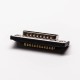 DB IP67 Rating Male 180° 25 Pin Machined Cable Connector Solder Type DB IP67 Rating Male 180° 25 Pin Machined Cable Connector Solder Type