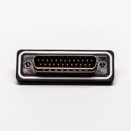 DB IP67 Rating Male 180° 25 Pin Machined Cable Connector Solder Type DB IP67 Rating Male 180° 25 Pin Machined Cable Connector Solder Type
