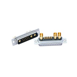 DB13W3 Male Straight Solder Type 10A 20A 30A 40A Gold Plated