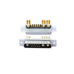 DB13W3 Male Straight Solder Type 10A 20A 30A 40A Gold Plated