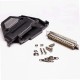 DB37 Male Solder Connector Machined Pin Cable Connector 20pcs