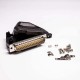 DB37 Male Solder Connector Machined Pin Cable Connector