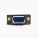 HD D SUB 15 Pin Female 180 Degree Staking Type Through Hole for PCB Mount HD D SUB 15 Pin Female 180 Degree Staking Type Through Hole for PCB Mount