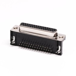 High Density D-sub Connectors 44 Pin Female staking type