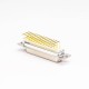 Machined Pin 25 Pin Female D sub Connector Staking Type for PCB Mount Machined Pin 25 Pin Female D sub Connector Staking Type for PCB Mount