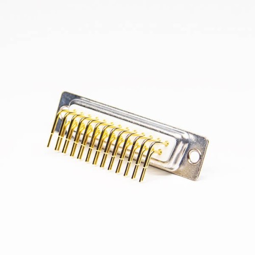 Machined Pin 25 Pin Female D sub Connector Staking Type for PCB Mount Machined Pin 25 Pin Female D sub Connector Staking Type for PCB Mount