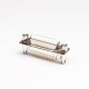 Machined Type Female 15 Pin DB Connector Staking Type Through Hole for PCB Mount Machined Type Female 15 Pin DB Connector Staking Type Through Hole for PCB Mount