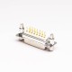 Machined Type Female 15 Pin DB Connector Staking Type Through Hole for PCB Mount 20pcs Machined Type Female 15 Pin DB Connector Staking Type Through Hole for PCB Mount 20pcs