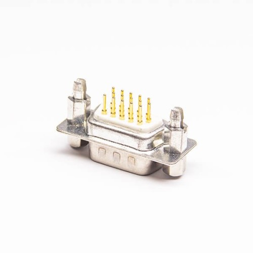 Male 15 Pin DB Connector HD Through Hole Staking Type for PCB Mount White 20pcs Male 15 Pin DB Connector HD Through Hole Staking Type for PCB Mount White 20pcs