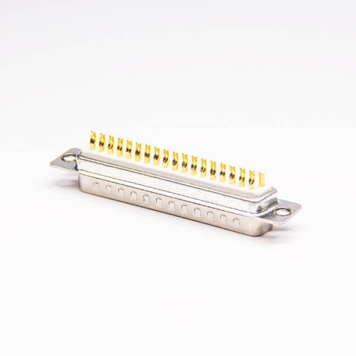 Male 37 Pin D SUB Connector Machined 180 Degree Solder Type for Coaxial Cable Male 37 Pin D SUB Connector Machined 180 Degree Solder Type for Coaxial Cable