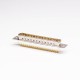 Male 37 Pin D SUB Connector Machined 180 Degree Solder Type for Coaxial Cable Male 37 Pin D SUB Connector Machined 180 Degree Solder Type for Coaxial Cable