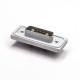 MixeD D sub Connector 7w2 IP67 Waterproof D-sub Aluminum Alloy D-sub 7W2 Male Solder Type Cable Mount Connector