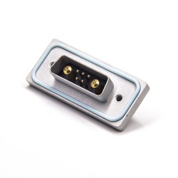 MixeD D sub Connector 7w2 IP67 Waterproof D-sub Aluminum Alloy D-sub 7W2 Male SolDer Type Cable Mount Connector 20pcs