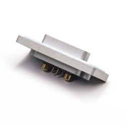 MixeD D sub Connector 7w2 IP67 Waterproof D-sub Aluminum Alloy D-sub 7W2 Male Solder Type Cable Mount Connector