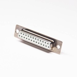 Rs 232c D sub 25 pin Standard Type Zinc Alloy D-sub 25 Pin Female Stamped Contact Board Mount Connector 20pcs