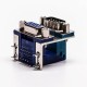 Stacked D sub Connector Jack and Plug 90 Degree Staking Type Stacked D sub Connector Jack and Plug 90 Degree Staking Type