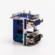 Stacked D sub Connector Jack and Plug 90 Degree Staking Type Stacked D sub Connector Jack and Plug 90 Degree Staking Type