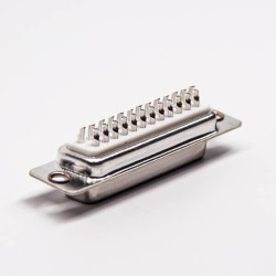 Standard 25 Pin Female D SUB Connector Solder Type for Cable