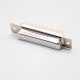 Standard D Sub Three Rows 44 Pin Stamped Straight Female Solder Cup D-type Connector Standard D Sub Three Rows 44 Pin Stamped Straight Female Solder Cup D-type Connector