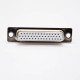 Standard D Sub Three Rows 44 Pin Stamped Straight Female Solder Cup D-type Connector Standard D Sub Three Rows 44 Pin Stamped Straight Female Solder Cup D-type Connector
