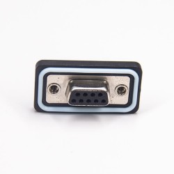 Standard IP67 Waterproof D-sub 9 Contacts Female Solder Type Connector 20pcs