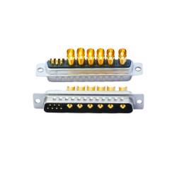Straight DB13W6 High Current Male Solder Type 10A 20A 30A 40A
