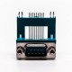 Top D Sub 9 Pin Solder Connector Male Grenn R/A Elevated Type for PCB Mount Top D Sub 9 Pin Solder Connector Male Grenn R/A Elevated Type for PCB Mount